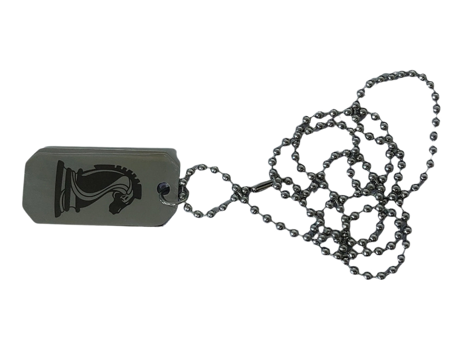 Streetsoul army TOGETHER WE FIGHT Engraved Stainless Steel Army Tag Necklace For Men