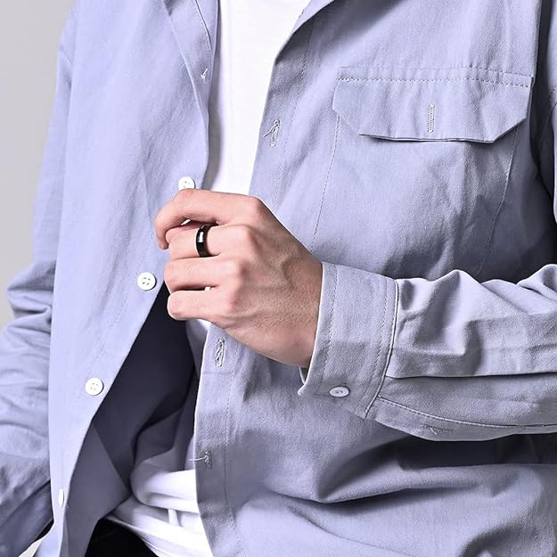 Mens Ring Ceramic