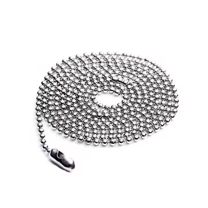 Men's Round Ball Chain 3mm Thickness