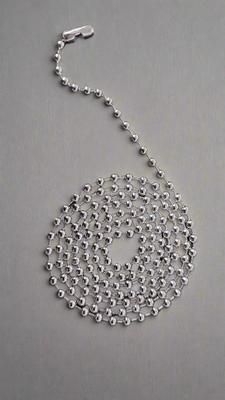 Men's Round Ball Chain 3mm Thickness