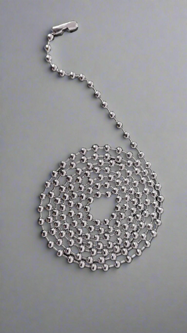Men's Round Ball Chain 3mm Thickness