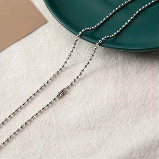 Men's Round Ball Chain 3mm Thickness