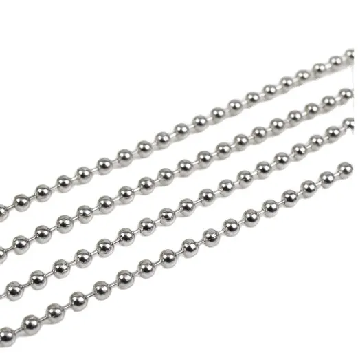 Men's Round Ball Chain 3mm Thickness