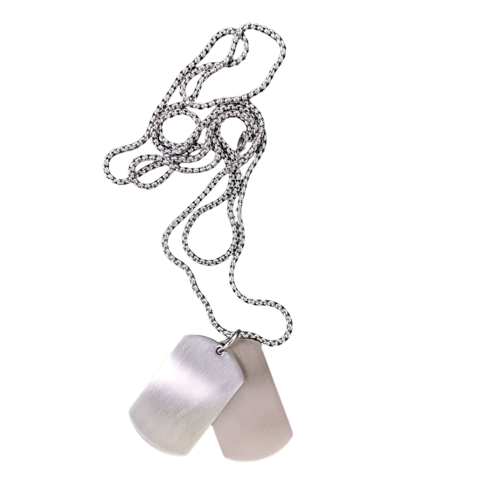 Durable Stainless Steel Dog Tags – Military-Grade Identification & Customization