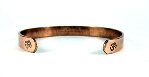 Streetsoul Copper Copper Ganpati bracelet Kada for Men & Boys (Copper)
