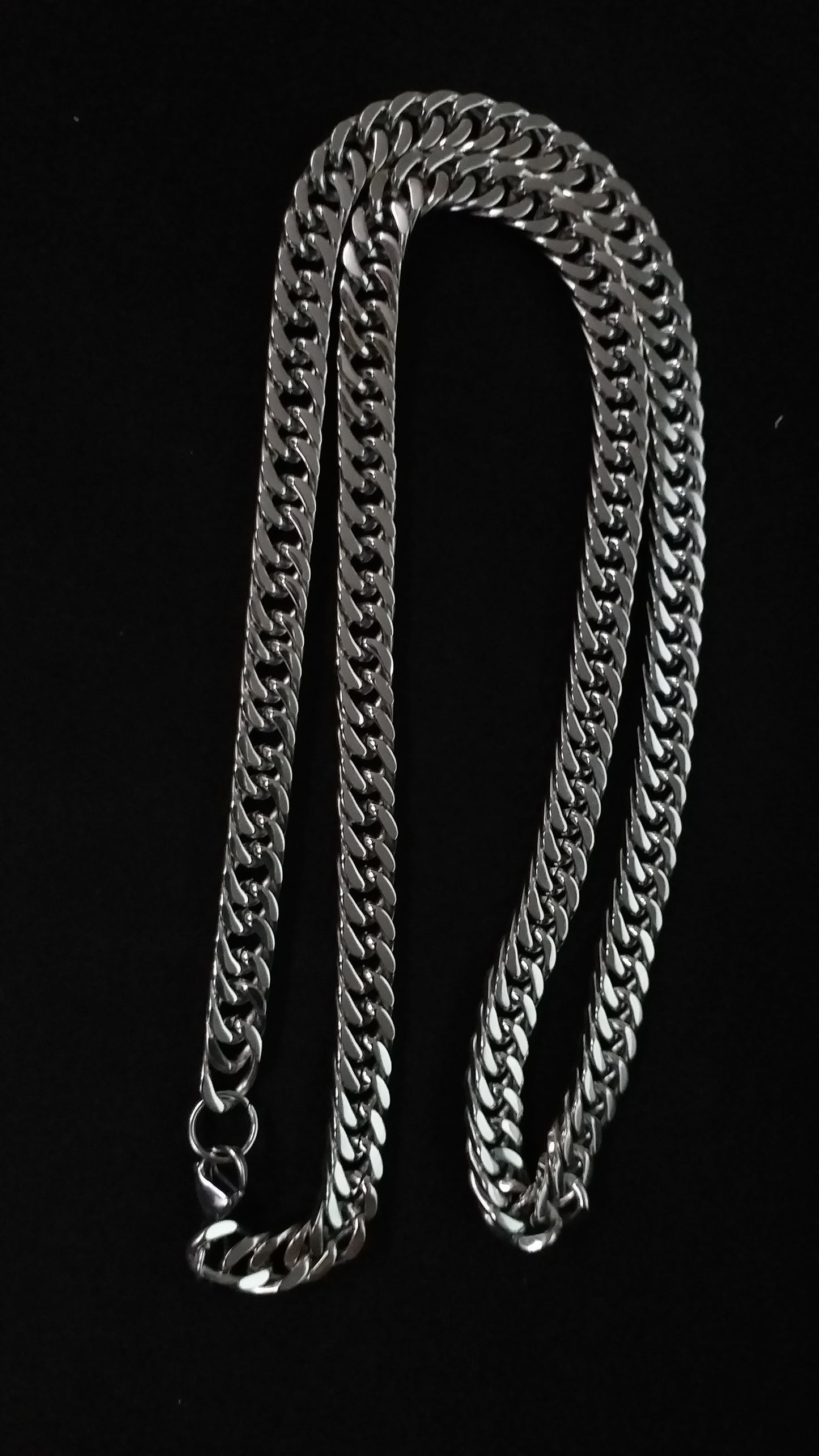 Streetsoul Stainless Steel Necklace Thick Cuban Link Chain For Men