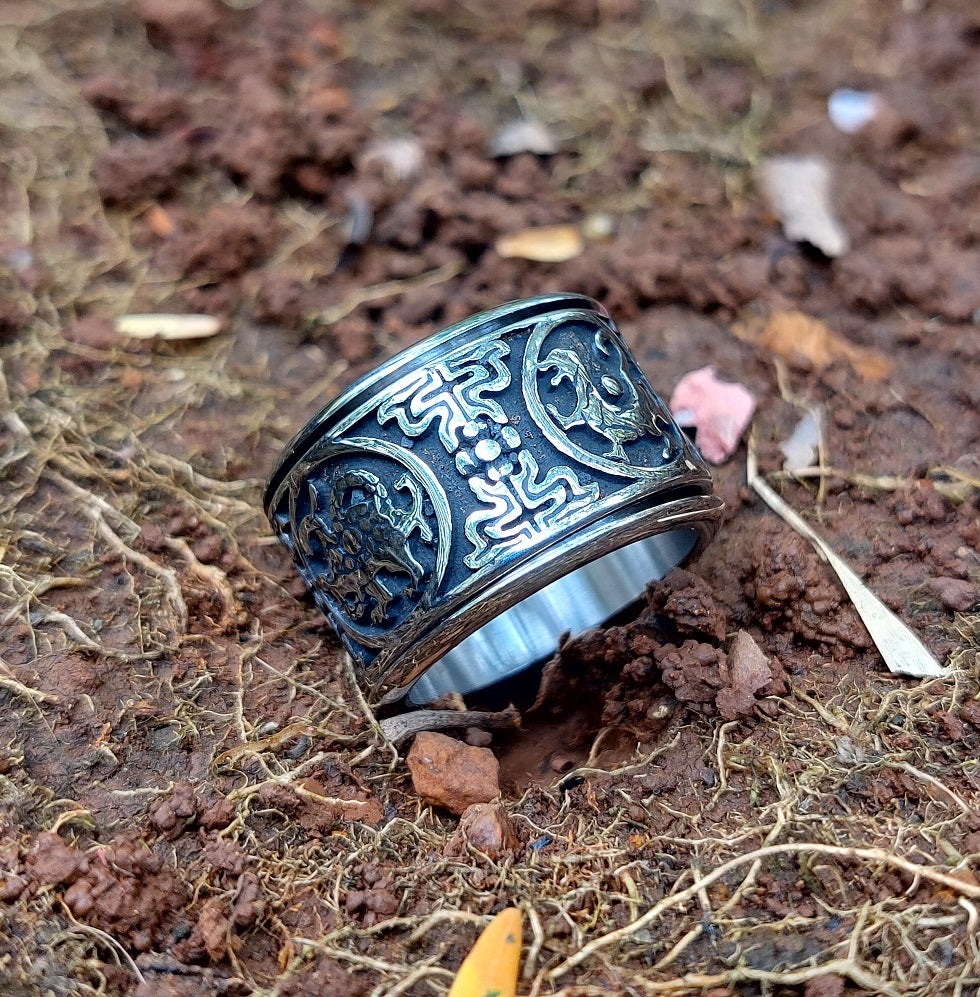 Dragon Rotatable Finger Ring
