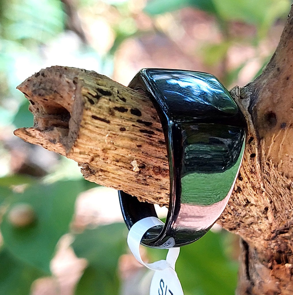 Classic Black Stone Ring - packaging