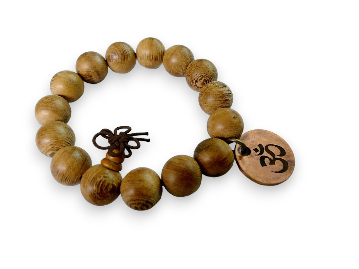 Bead bracelet Natural Wooden Bead Authentic Beautiful Wood Stretch for