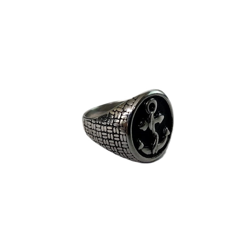 Anchor Silver Finger Ring