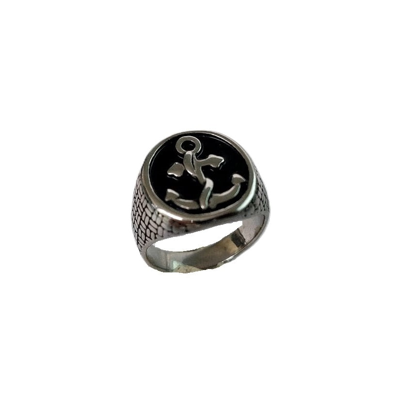 Anchor Silver Finger Ring