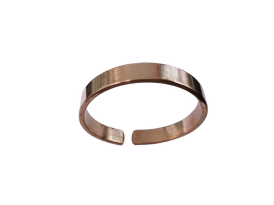 Pure Copper Kada Nepaliya Copper Kada for Astrology & Ayurveda Free Size For Men