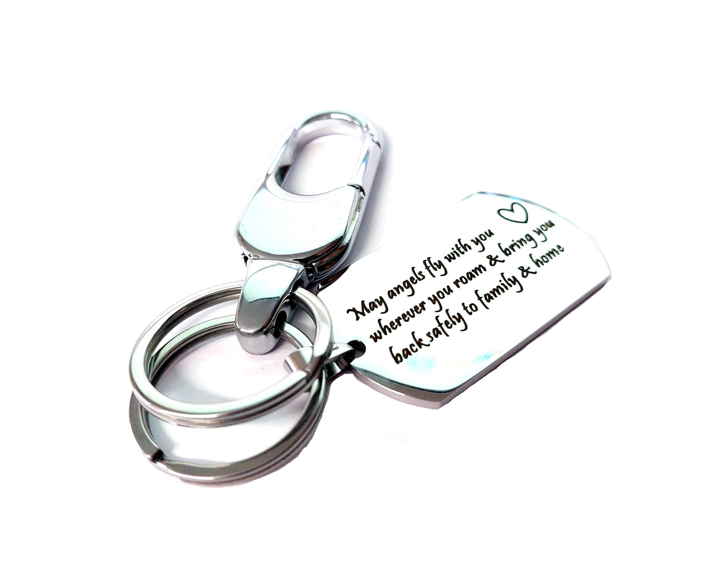 Metal Customized Engraved Keychain