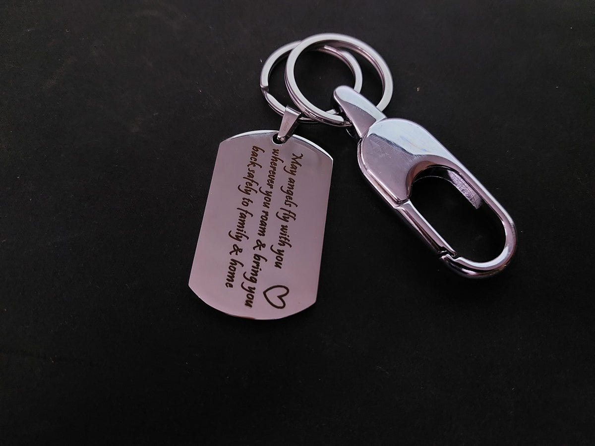 Drive Safe Message Keychain Keyring – Streetsoul Online