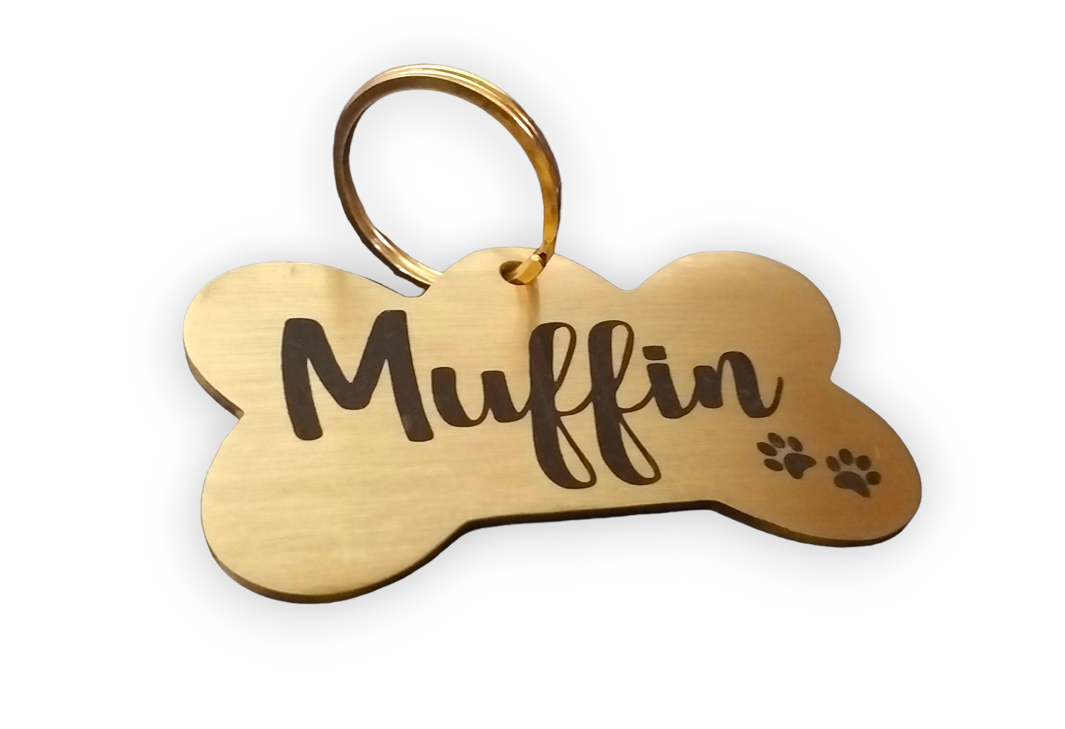 Gold personalized dog tags hot sale