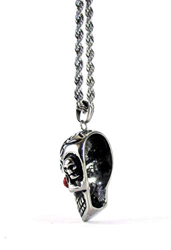 5 pz/lotto Punk Goth Charm Skull Head Sword Color oro ciondoli in acciaio inossidabile per 5 pz/lotto Punk Goth Charm Skull Head Sword Color oro ciondoli in acciaio inossidabile per