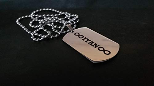 Streetsoul Customized army tag Engraved Stainless Steel Army Tag Necklace For Men