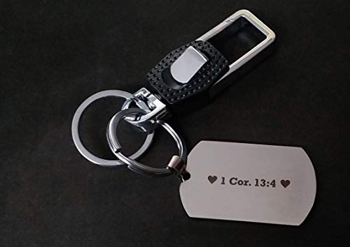 Metal Customized Engraved Keychain