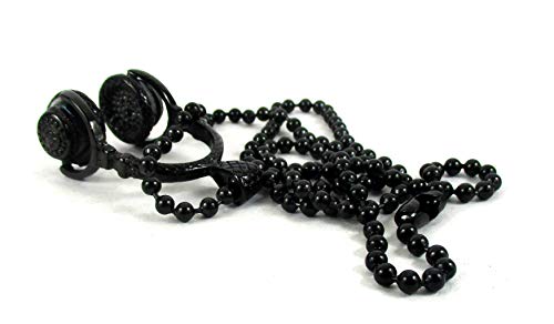 Streetsoul DJ Head Phones Heavy Pendant Necklace Cool Punk Stainless Steel Black Coated Necklace for Men Jewelry