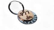 Personalised dog name tags Charlie Style Pet ID Customized Tag for Pet Dog Laser Engraved on Copper and Steel / Aluminium.