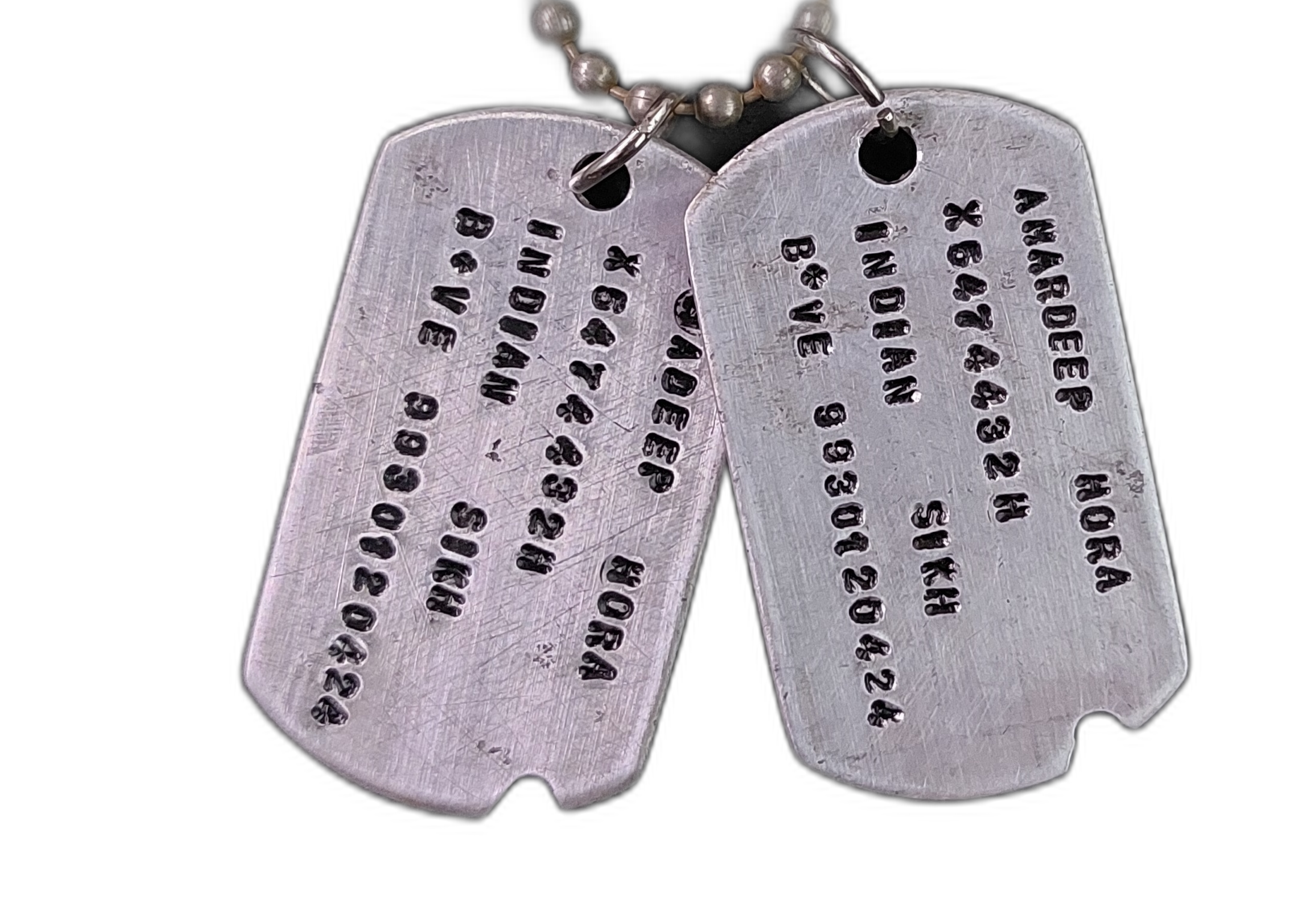 Army tag hot sale